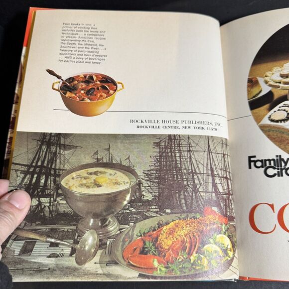 Two Classic Vintage Cook Hard Cover Book Bundle [Book 214] - Picture 5 of 12